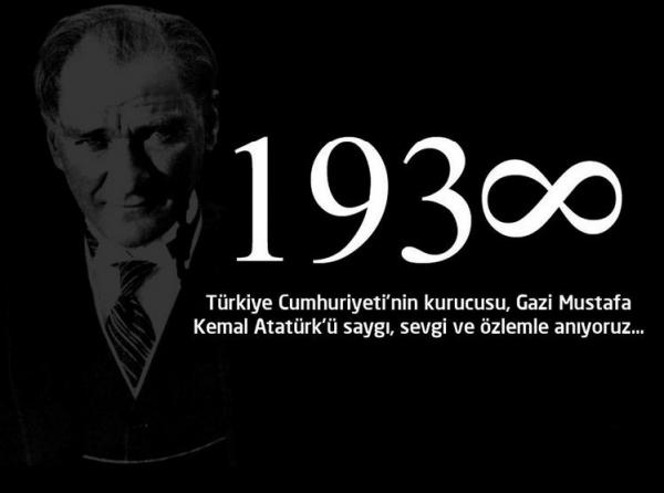 Atatürk ´ümüzü Ölümünün 78. Yıl Dönümünde Saygı İle Andık